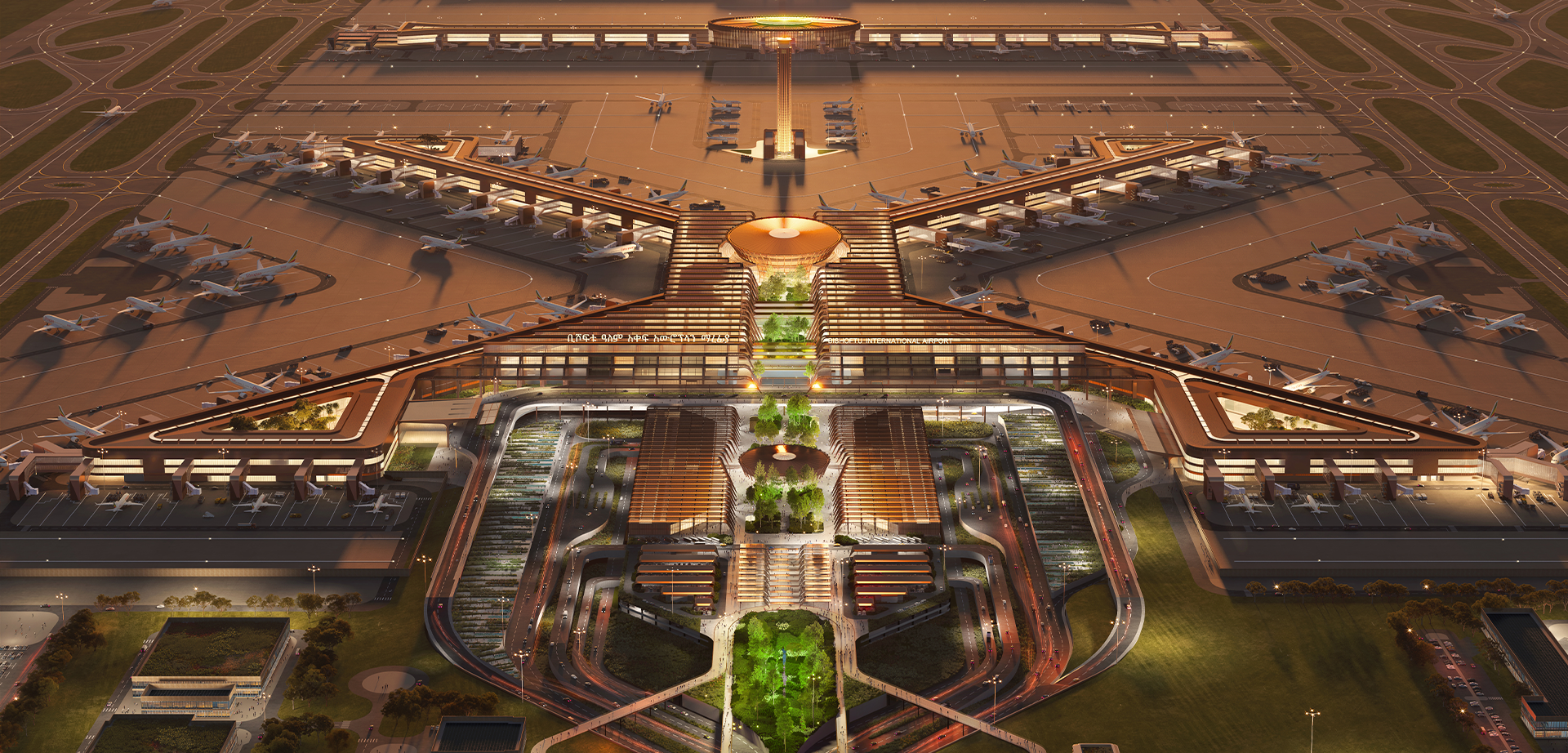 Bishoftu International Airport Pascall+Watson Architects